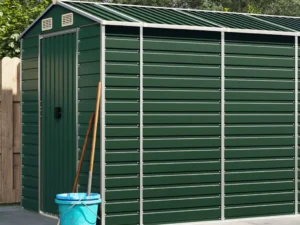 Domek narzędziowy metalowy 191x640 cm 12